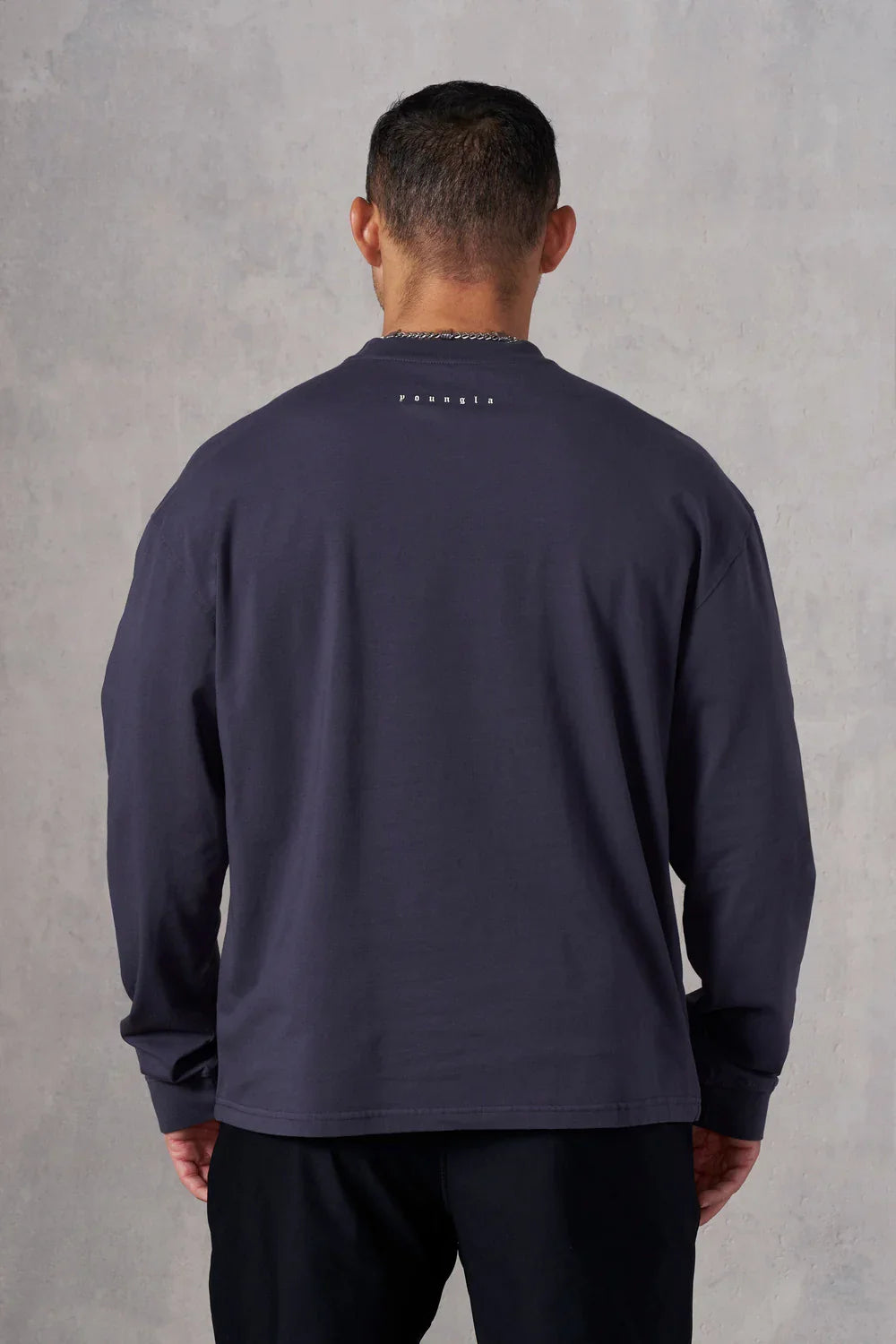 8008 - Minimal Longsleeves Charcoal