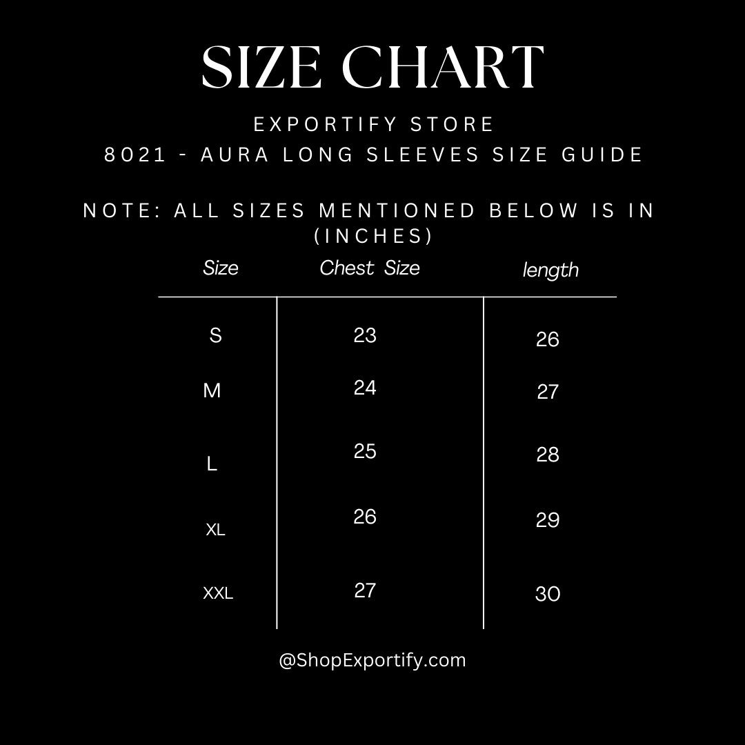 8021 - Aura Long Sleeves White